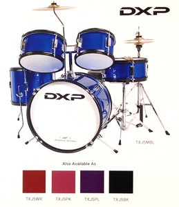 DXP - Junior Series 5 Piece Drum Kit