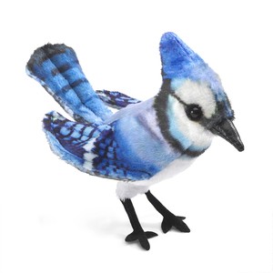 Blue Jay, Finger Puppet- Mini
