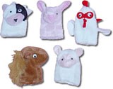 Farm Animal Finger Puppet Set