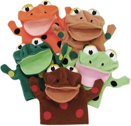 Five Speckled Frogs