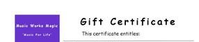 Gift Certificates