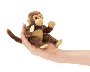 Monkey, Finger Puppet - Mini