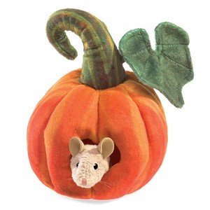 Mouse in a Pumpkin