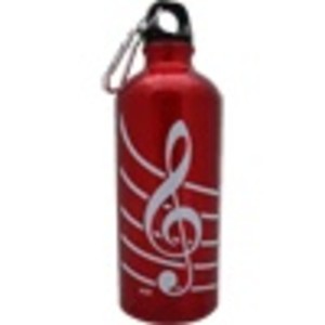 Metal Treble Drink Bottle - Assorted Colours