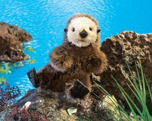 Otter, Baby Sea Puppet