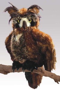 Owl, Great Horned Puppet