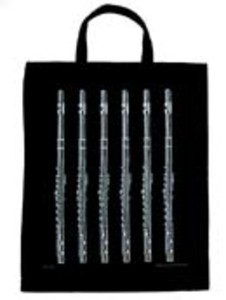 Tote Bag - Flutes, extra large