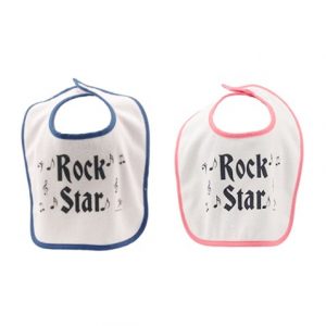Baby Bib Rock Star