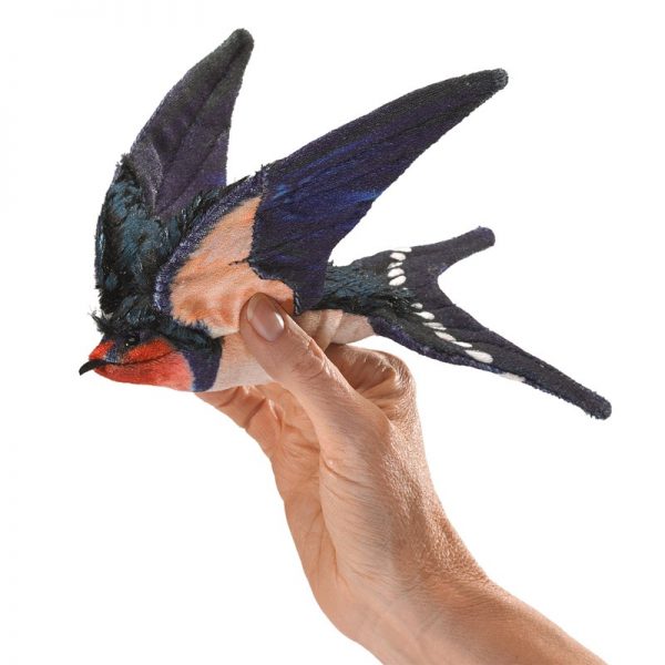 Bird, Barn Swallow Finger Puppet