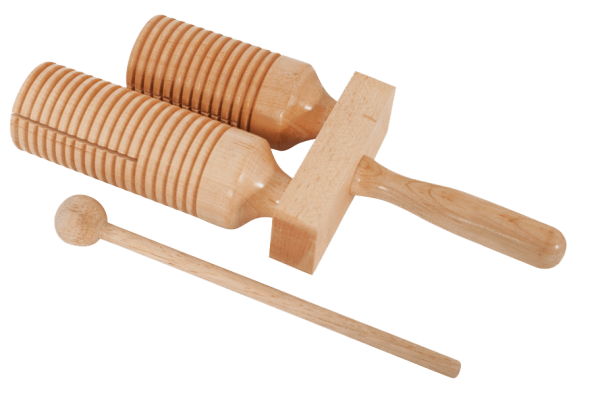 Guiro Tone Block - Double Agogo - MP