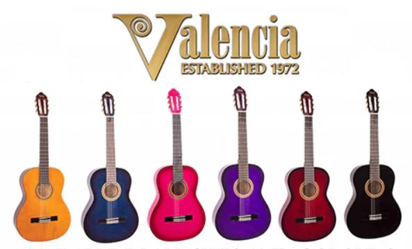 Valencia Guitar 3 4 size Music Works Magic
