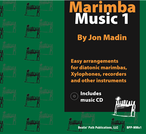 Jon Madin’s Marimba Music 1 with CD