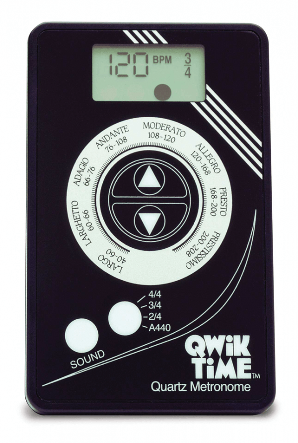 Qwik Time Portable Quartz Digital Metronome