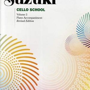 Suzuki Cello Piano Accompaniment Book Vol. 3