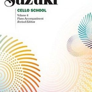 Suzuki Cello Piano Accompaniment Book Vol. 4