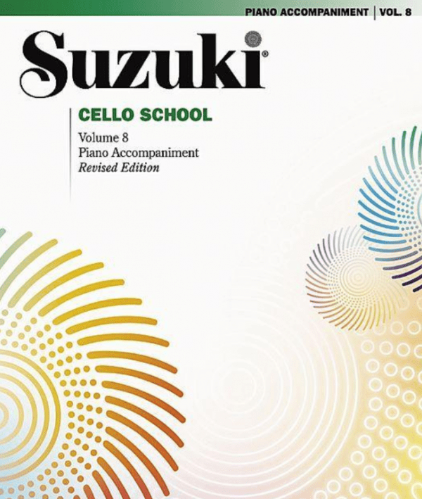 Suzuki Cello Piano Accompaniment Book Vol. 8
