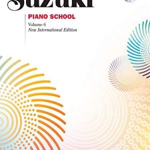 Suzuki Piano Book & CD Vol. 6