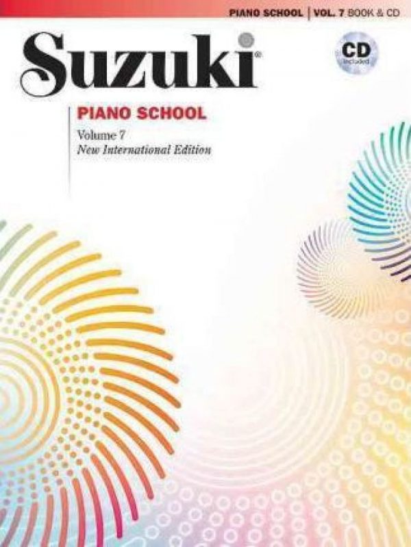 Suzuki Piano Book & CD Vol. 7