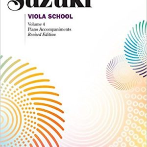 Suzuki Viola Accompaniment Book Vol. 4