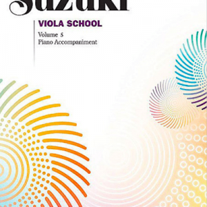 Suzuki Viola Accompaniment Book Vol. 5