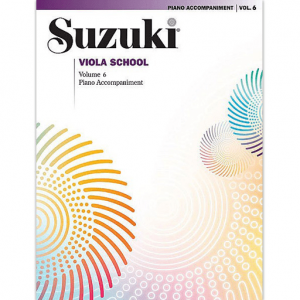 Suzuki Viola Accompaniment Book Vol. 6