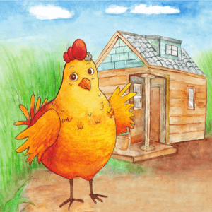 The Little Red Hen Card Set