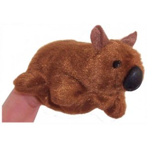 Wombat Finger Puppet