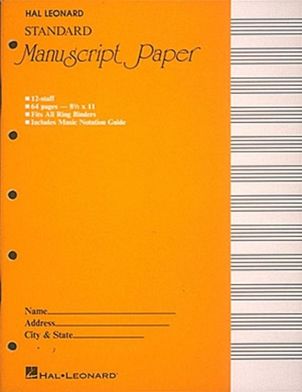 Manuscript Paper