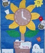Sunflower Activity Wall Hanging