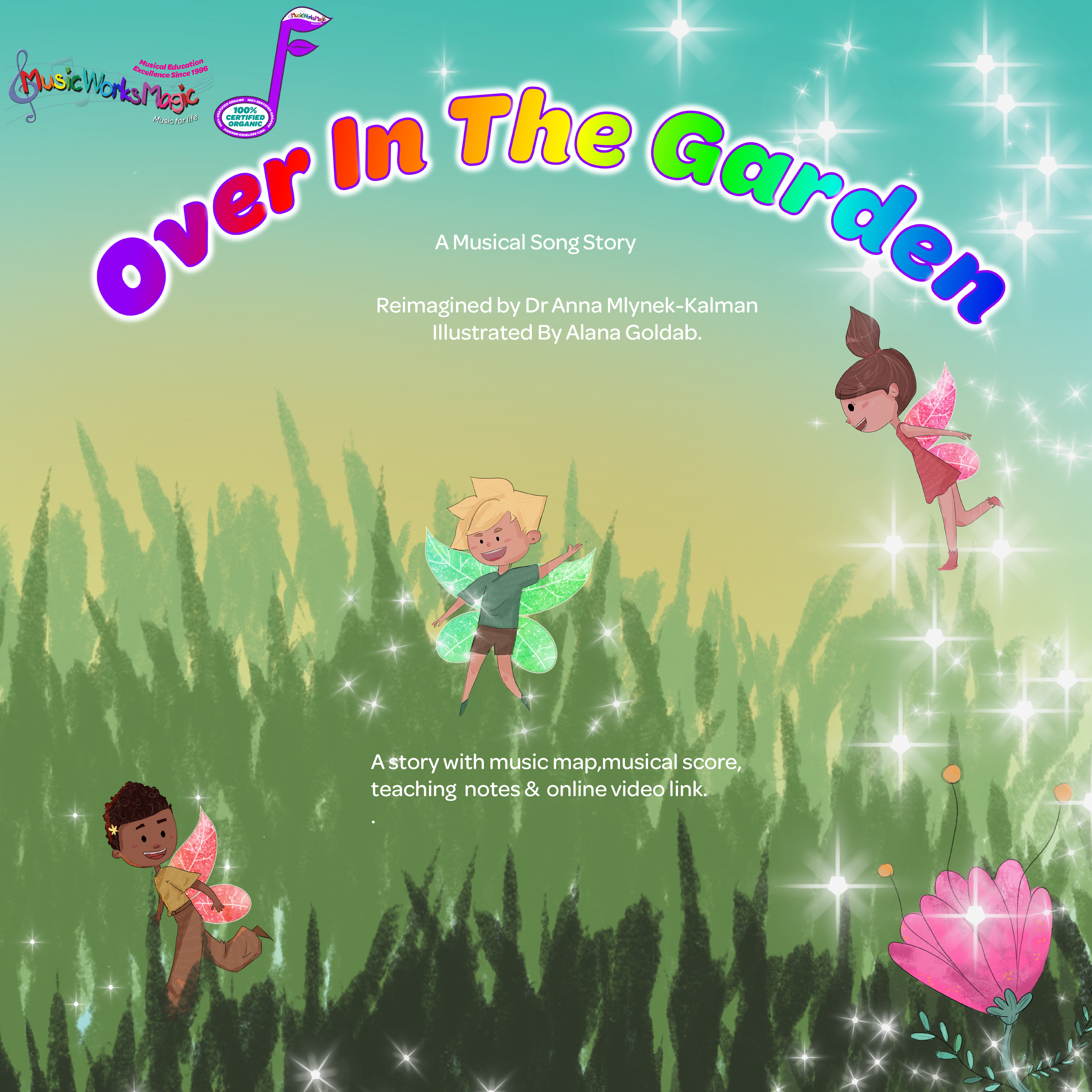 over in the garden Cover of the book Over In The Garden