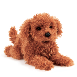 Dog, Toy Poodle Hand Puppet