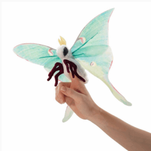 Mini Luna Moth Puppet